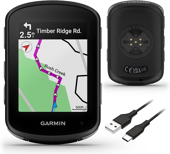 Garmin Edge 540 GPS Cycling Computer, Button Controls, Advanced Navigation with E-Bank Bundle