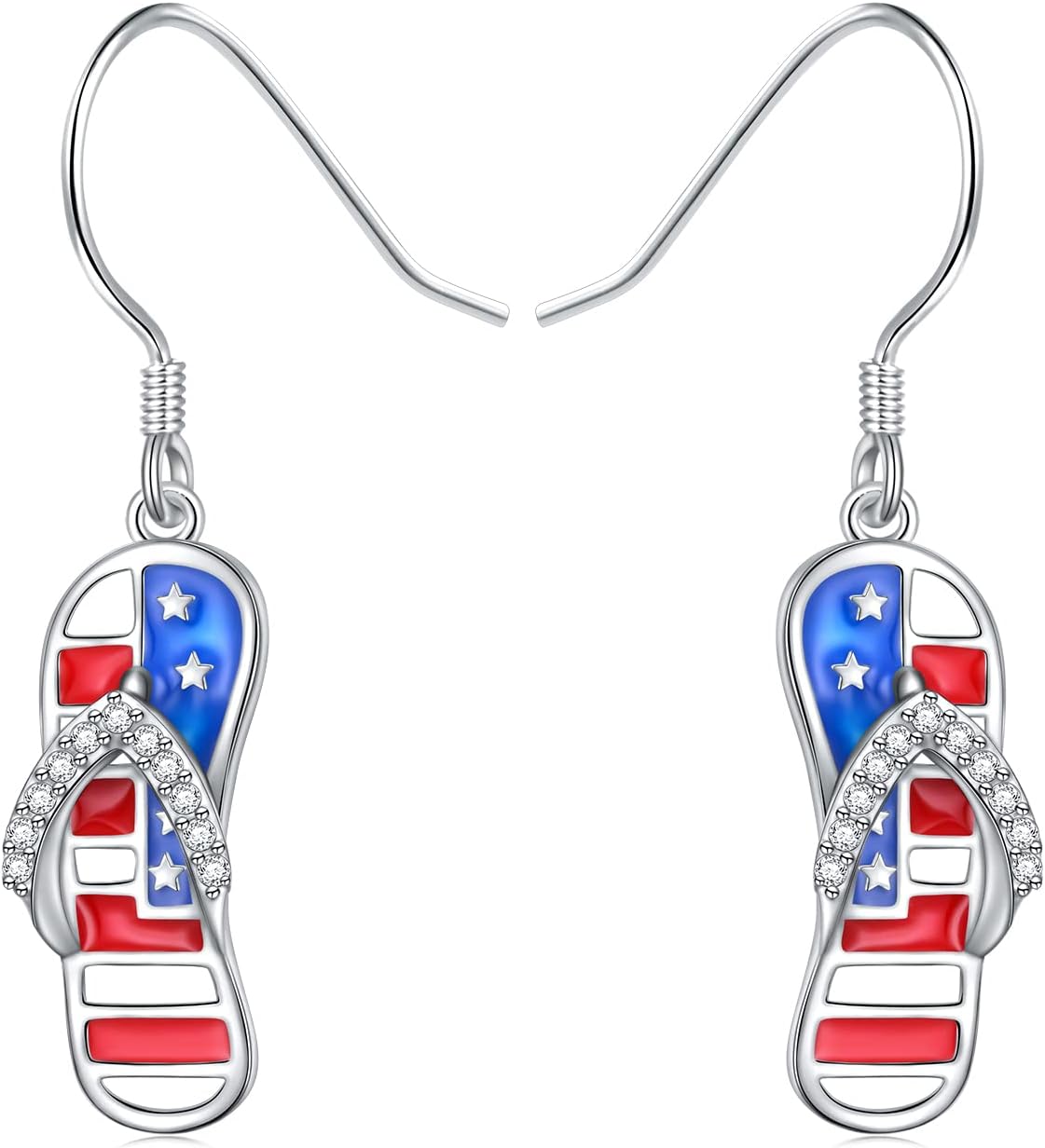 S925 Sterling Silver Holiday Dangle Drop Leverback Earrings for Women Girls Jewelry Gift Hypoallergenic St Patrick’s Day/Halloween/Christmas/Thanksgiving Earrings