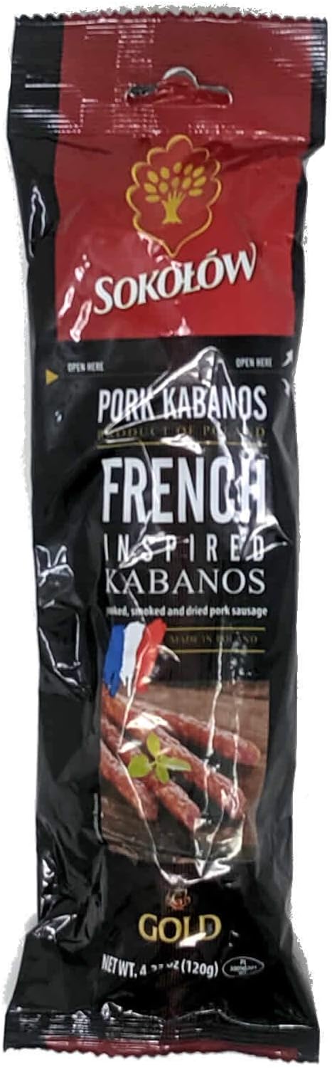 Pork Kabanos - Thin French Inspired Kabanosy Sokolow