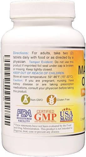 Miniatura 3 de Wonder Labs Óxido de Magnesio 400, 483 mg de Óxido de Magnesio Grado Farmacéutico** Comparar con MAG-OX 400 ® - 250 Tabletas