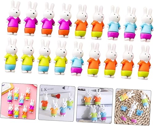 Miniatura 4 de 18 piezas de borrador lindo de papelería para estudiantes, regalo escolar, lápices de regalos para estudiantes, premios a granel, premios para