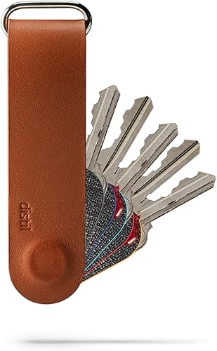 Distil Union Ferris KeyLoop Kit (con funda de piel, 5 KeyMods, FobRing)