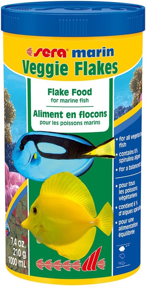 sera 45014 Marine Veggie Flakes, One Size