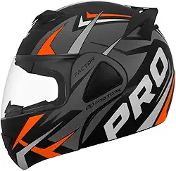 CAPACETE ESCAMOTEÁVEL PRO TORK V-PRO JET FACTOR FOSCO CINZA TAM. 58