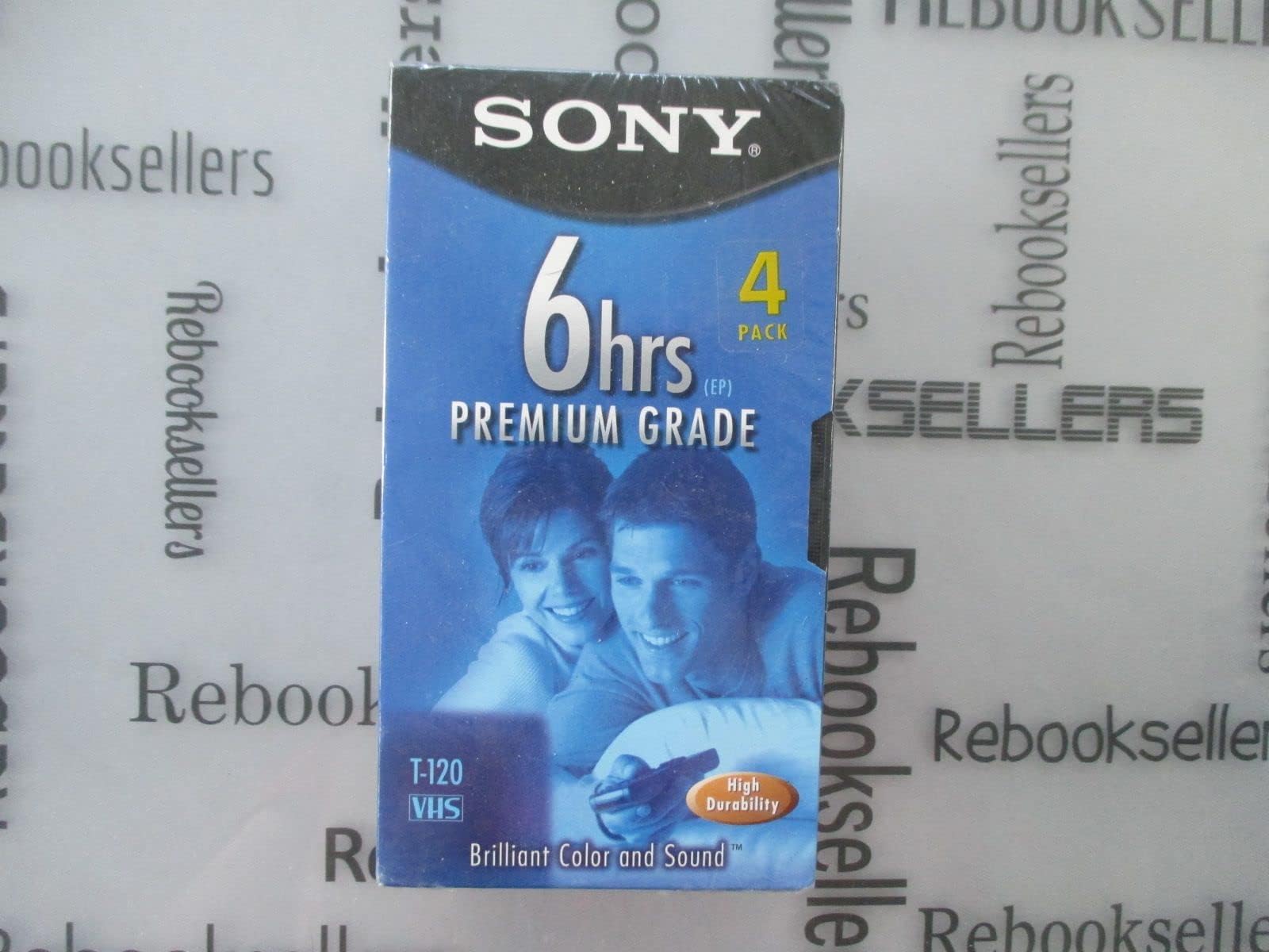 Sony4T120VR T120-VR VHS Videocassette