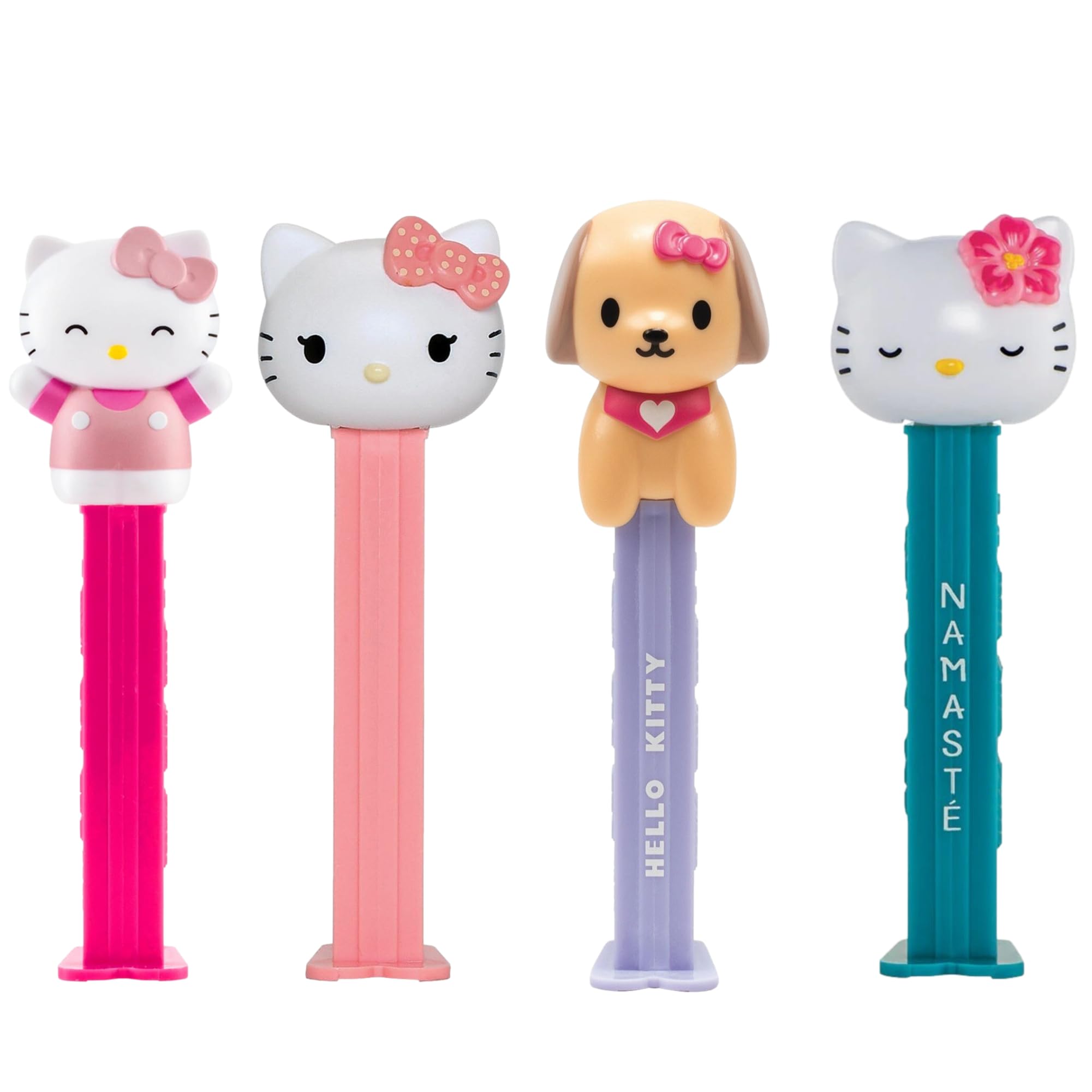 Amazon.com : PEZ Hello Kitty Candy Dispenser Gift Set | Pink Kitty