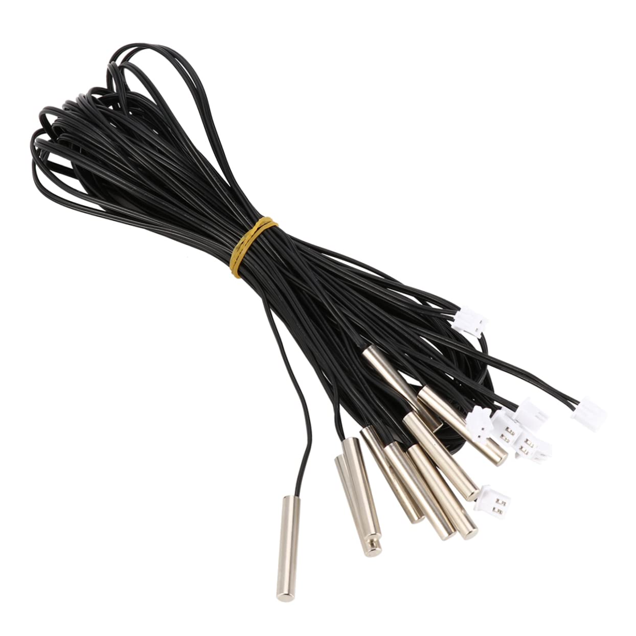 10pcs Ntc Temperature Sensor Air Conditioner Thermostat Freezer Monitor Smart Thermostat Probe