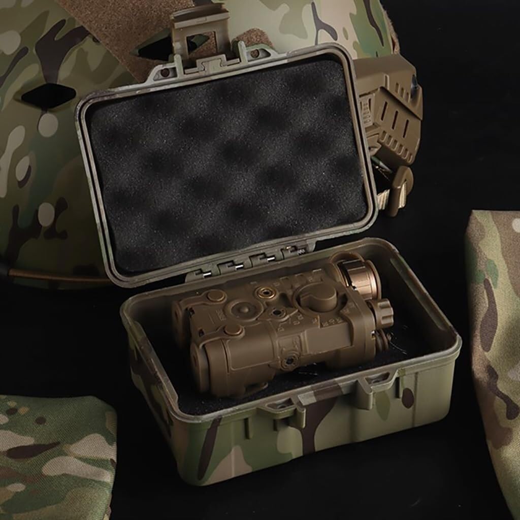 TS TAC-SKY Boîte de Rangement Tactique avec Mousse Personnalisable pour Airsoft Paintball CS Game