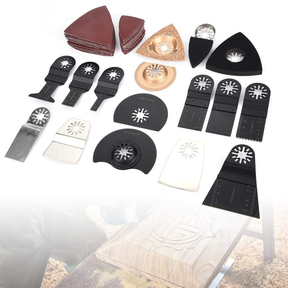 Multitool Saw Blade, Oscillating Multitool Blade 5 Pcs Wide Compatibility Precise Teeth For Wood Laminate Multitool Saw Blade, Oscillating Multitool Blade 5 Pcs Wide Compatibility Precise Teeth For Wood Laminate