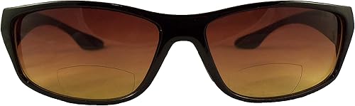 Miniatura 4 de Gafas de sol bifocales Lectores solares de perfil bajo Anteojos de lectura antirreflejos Lente degradada UV400