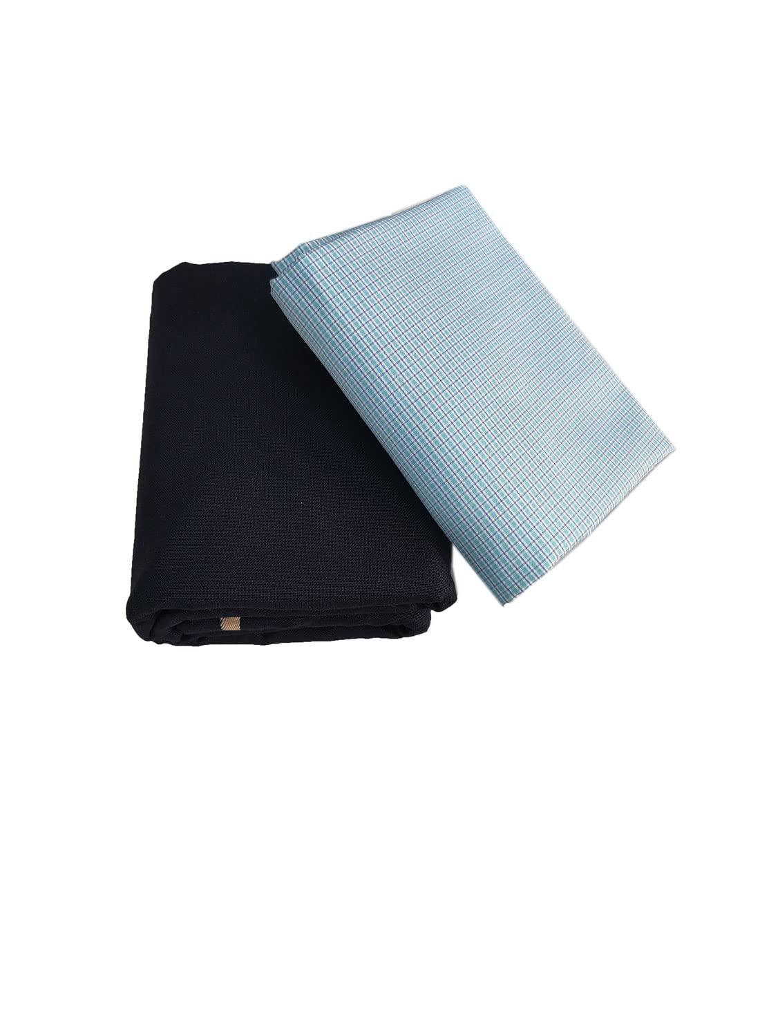 Men's Poly Blend Shirt and Trouser Unstitched Fabric Set - Gift Pack (Multicolour_Free Size) 644-image-4