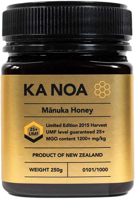 - Ka Noa New Zealand High Grade Manuka Honey UMF Certified 25+ [MGO Content 1200+ mg/kg] (250g)