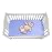 GUNTAIL 2 Pack Satin Soft Crib Sheet for Baby with Sensitive Hair Silky Baby Mattress Sheet Blue and Green Unisex 52x28x8 Fitted Sheets