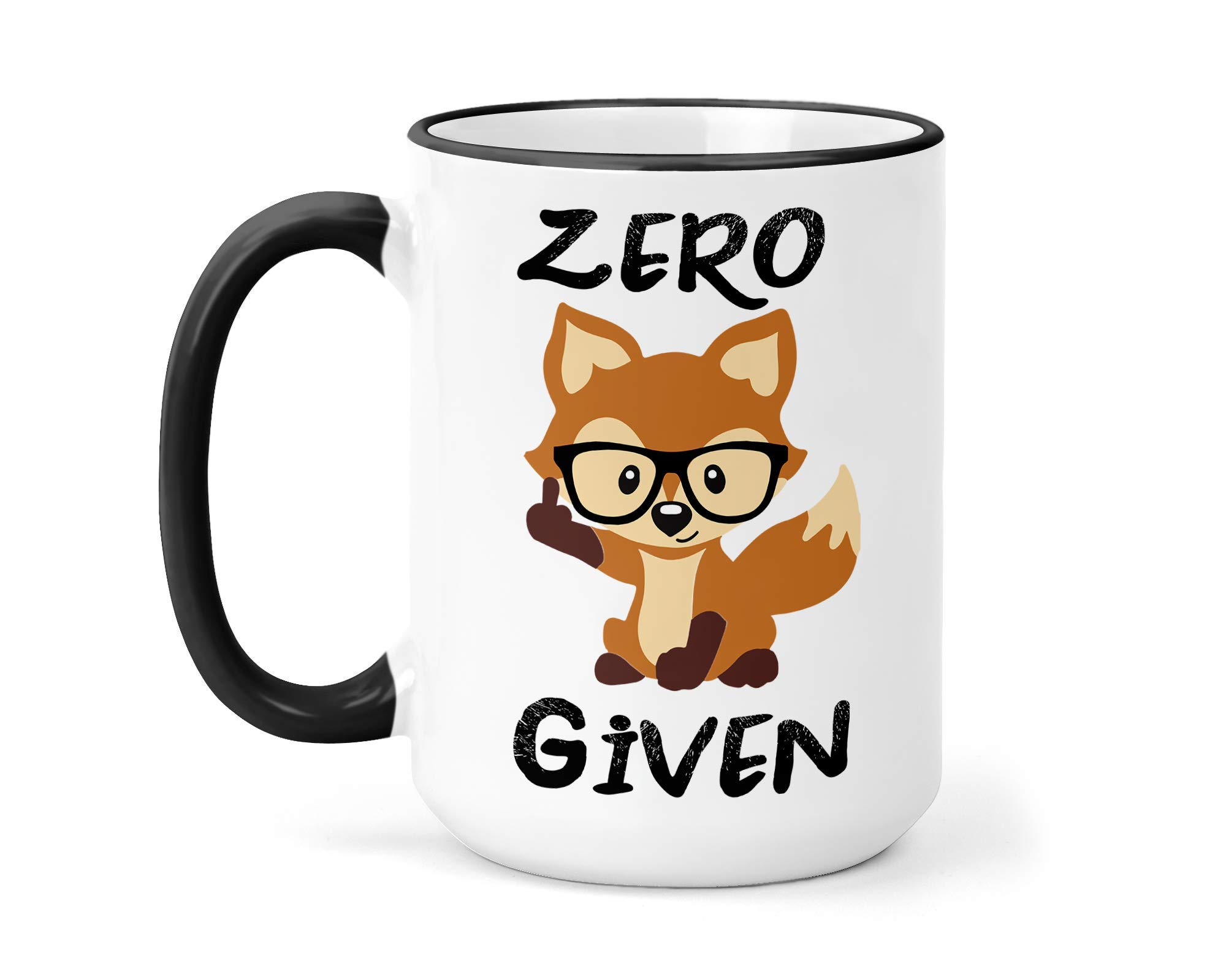 Zero Fox Given Mug - 15 Oz Large Ceramic Mug