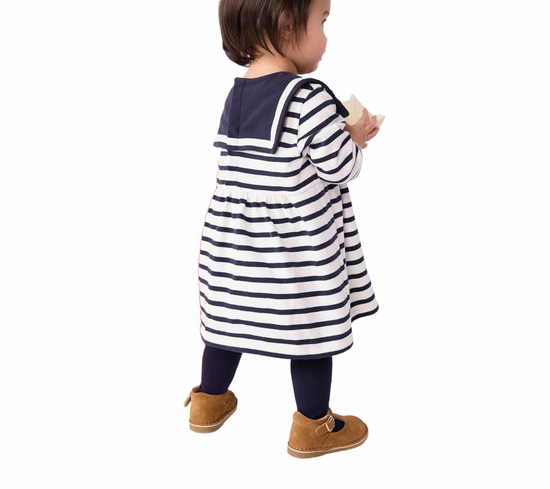 Petit Bateau A0cny Robe Manches Longues Bébé Fille (Lot de 1)