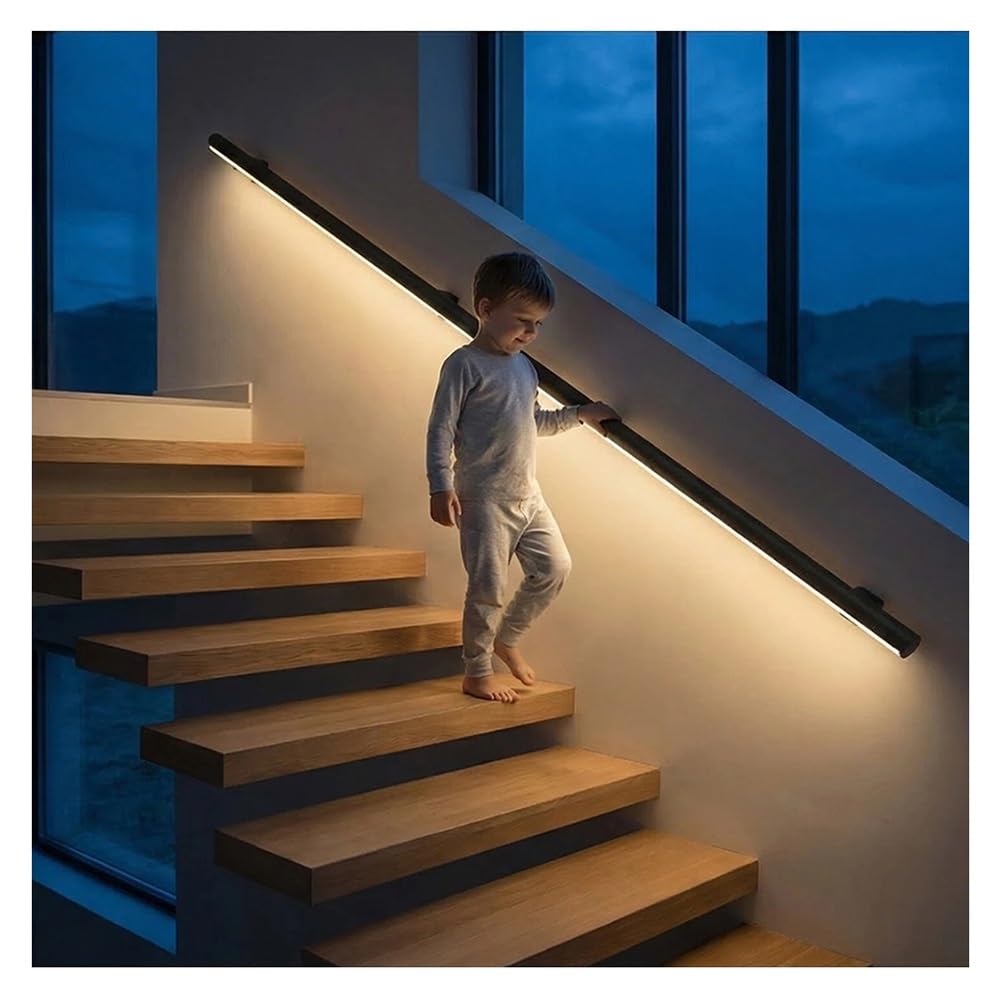 Main courante LED pour escaliers : sécurisez votre cage d'escalier sombre