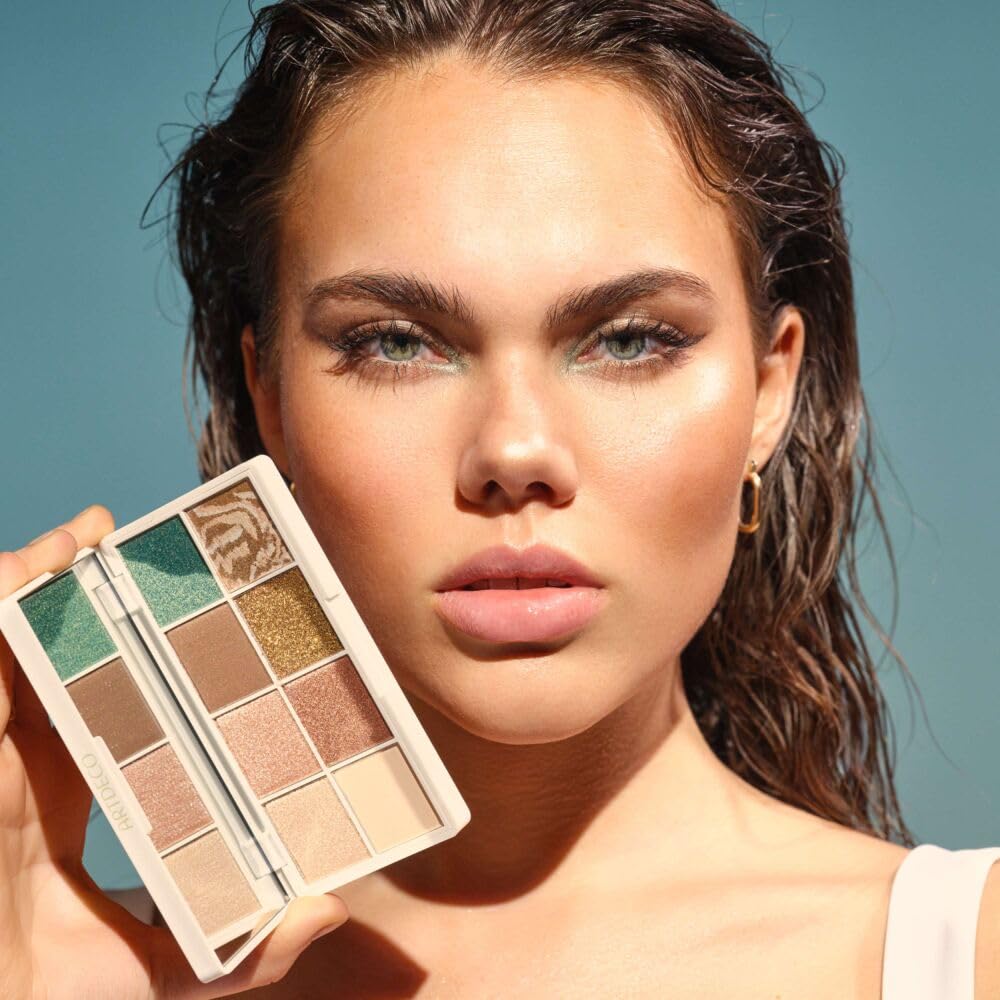 ARTDECO Paleta eyelights – 8 cieni do pudru o intensywnym kryciu – wysoko pigmentowane kolory dla wszechstronnego wyglądu – 1 x 1 szt.