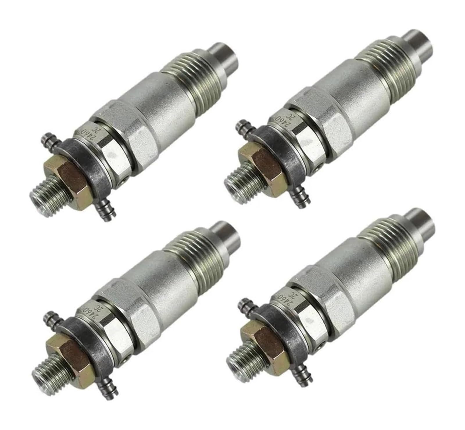 Para Bobcat 743 643 645 225 231 Para Kubota V1702 D1402 V1902 Motor 4 Piezas Inyectores Combustible 3974254 Boquilla Combustible
