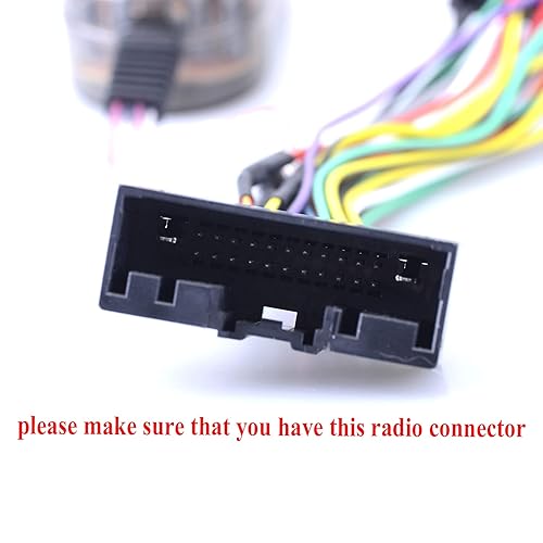 Miniatura 4 de Mallofusa Añade un amplificador de subwoofer con enchufe de amplificador y arnés de cables de conexión directa compatible con radio de fábrica Ford