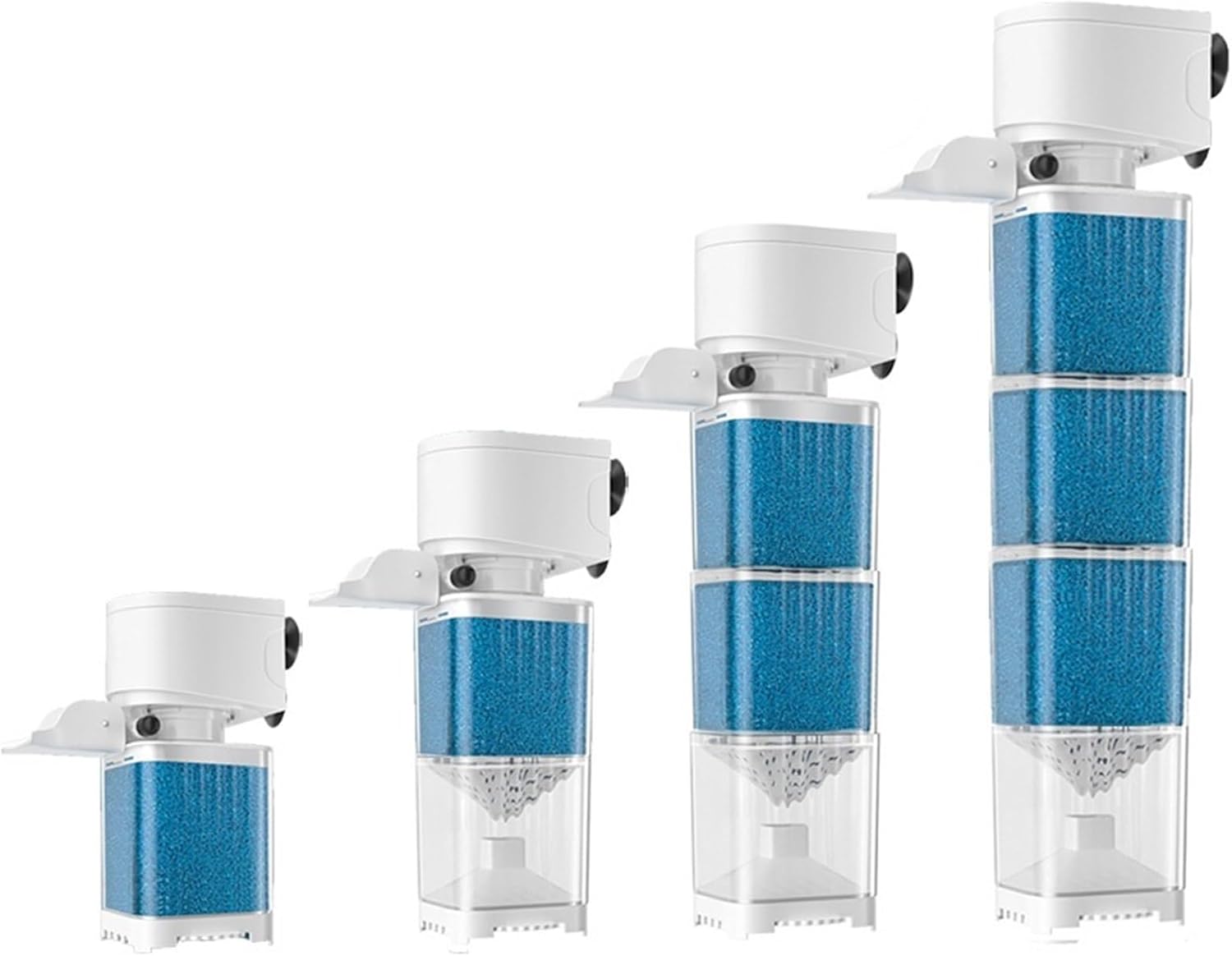 1pc 6in1 Aquarium Filter Pump Fish Tank Submersible Silent Air Oxygen Aerator Internal Water Pump Aquarium Air Pump Wave Maker 220v