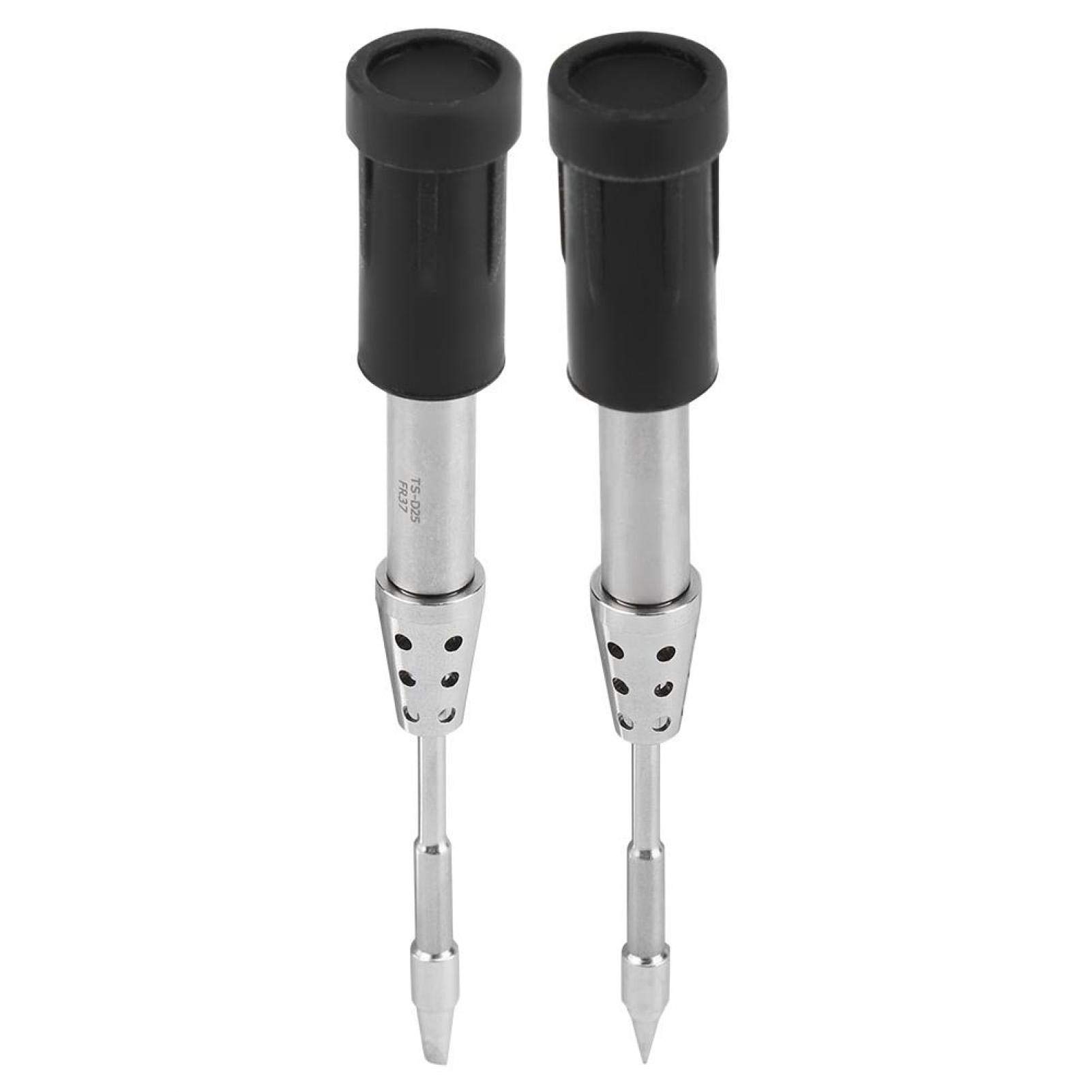 Puntas de soldadura, puntas de soldadura de 3.9in, estación de soldadura sin plomo Reemplazo de soldadura por temperatura de piezas viejas para soldador digital TS80(TS-D25/B02)