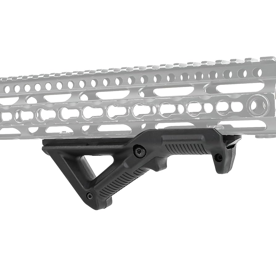 【セール】アングル フォアグリップ 20mmレイル対応 SHENKEL エクスプレス アングル フォアグリップ MDBL SE5タイプ