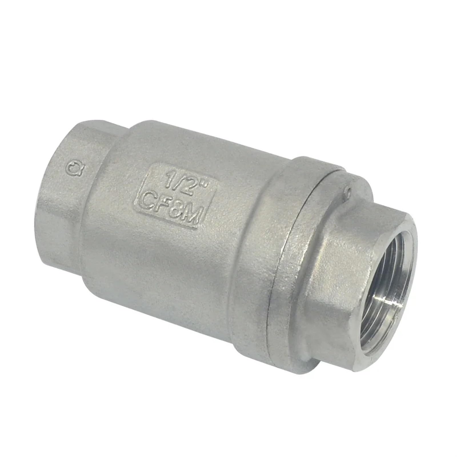 1/2" 3/4" 1" 1-1/4" 1-1/2" 2" 304 Valvola di ritegno Verticale in Acciaio Inossidabile for Tubi Valvola unidirezionale Filettatura Femmina Valvola di ritegno Verticale(1-1/4")