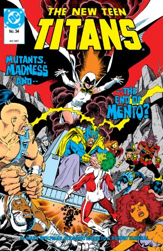 Cover of The New Teen Titans (1984-1996) #34 (The New Titans (1984-1996))
