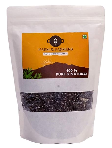 Farm And Farmers Chia Seeds for Weight Loss, 1 kg