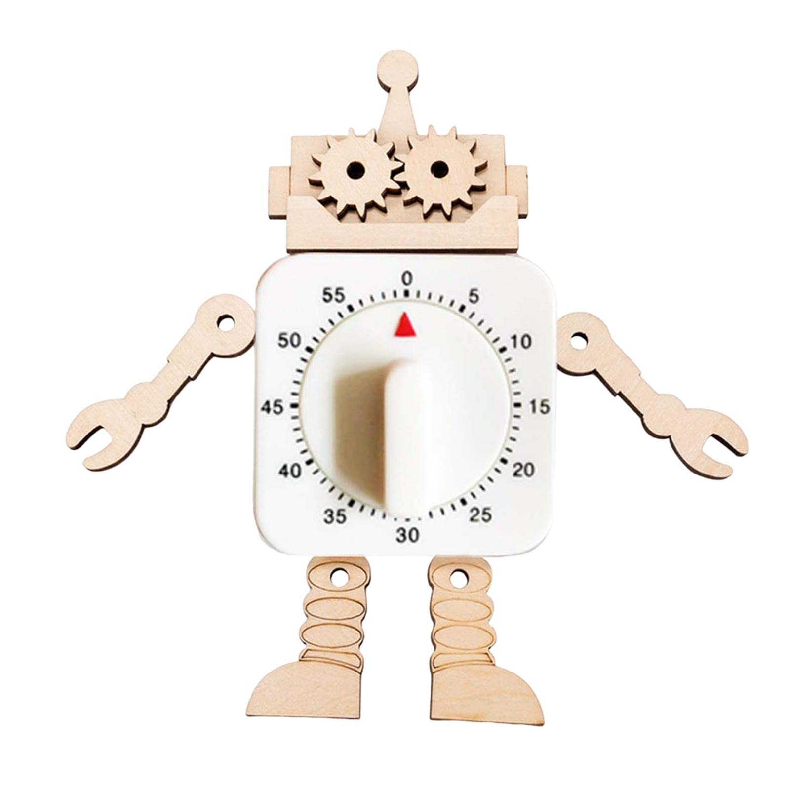 Fenteer Kids Busy Board DIY Accessories Educational Sensory Toy Early Teaching Learning Activity Center Board for Plane Travel Toys Toddler Kids Robot Timer - Image 4