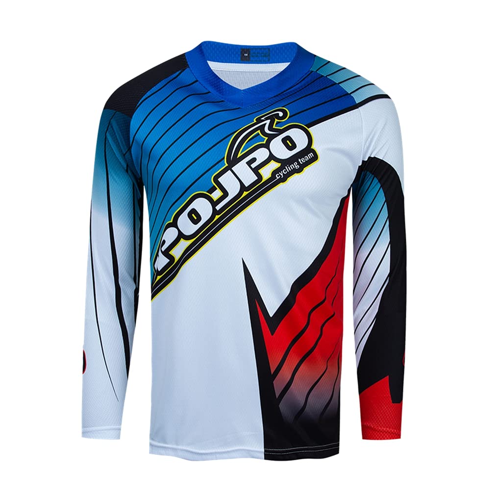 weimostar Cycling Jersey Men MTB Motocross Gear Downhill Racing Shirt Mountain Bike Wear