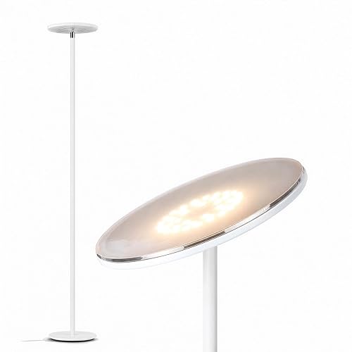 Brightech Sky LED Floor lamp, Torchiere Super Bright Floor Lamp
