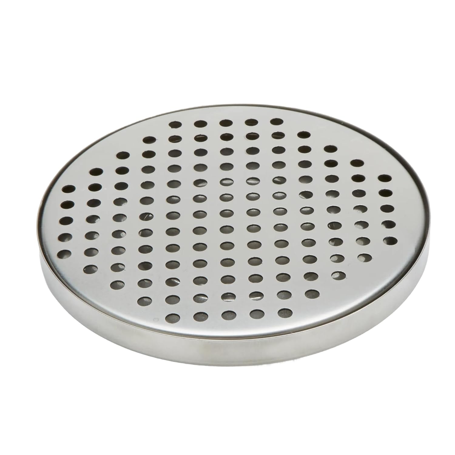 American Metalcraft DT3 Stainless Steel Drip Tray, Round, 5.5"L x 5.5"W x 0.37"H