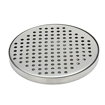 American Metalcraft DT3 Stainless Steel Drip Tray, Round, 5.5"L x 5.5"W x 0.37"H