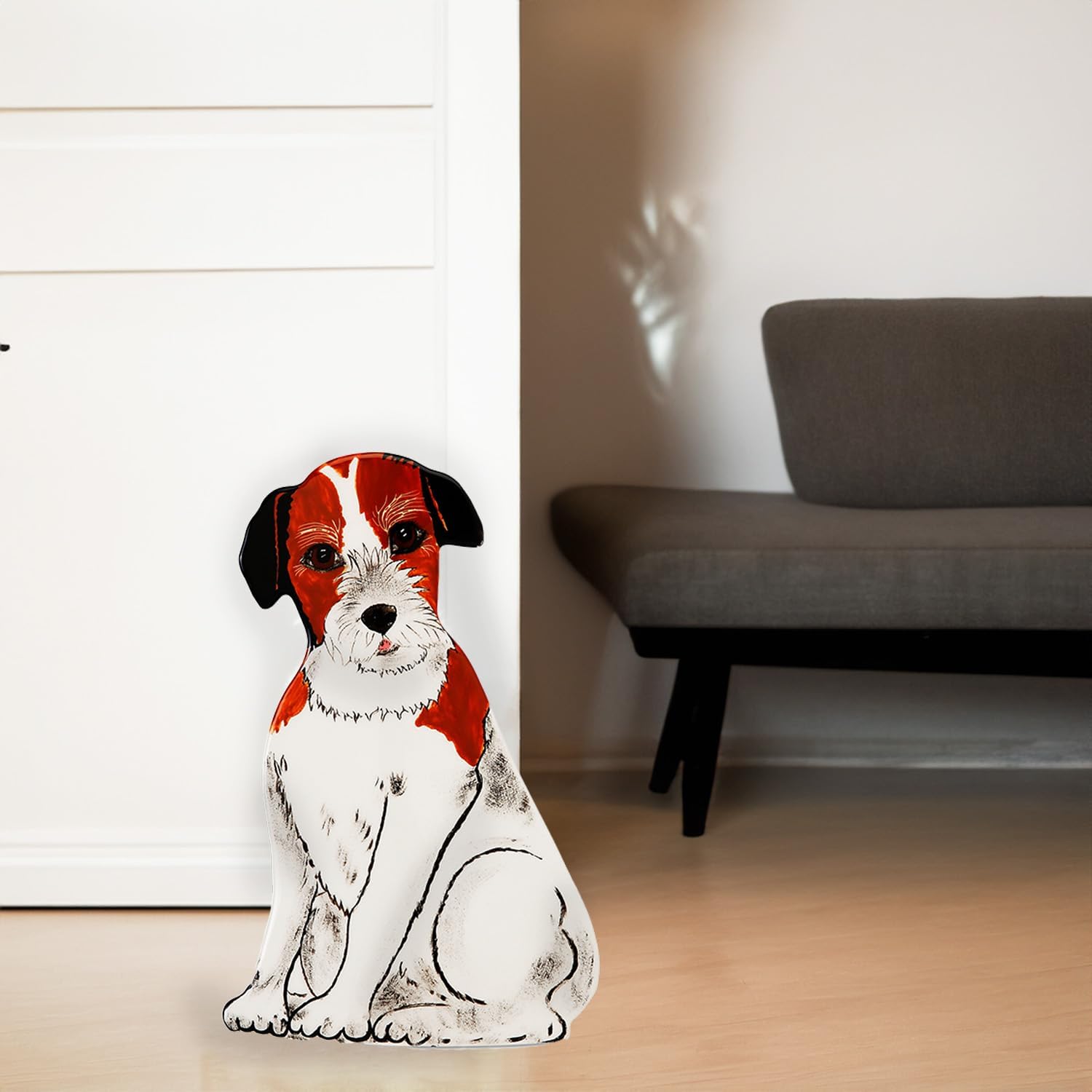 Pavilion - Rescue Me Now - Jack Russell Vase, 7-1/2-Inch Tall