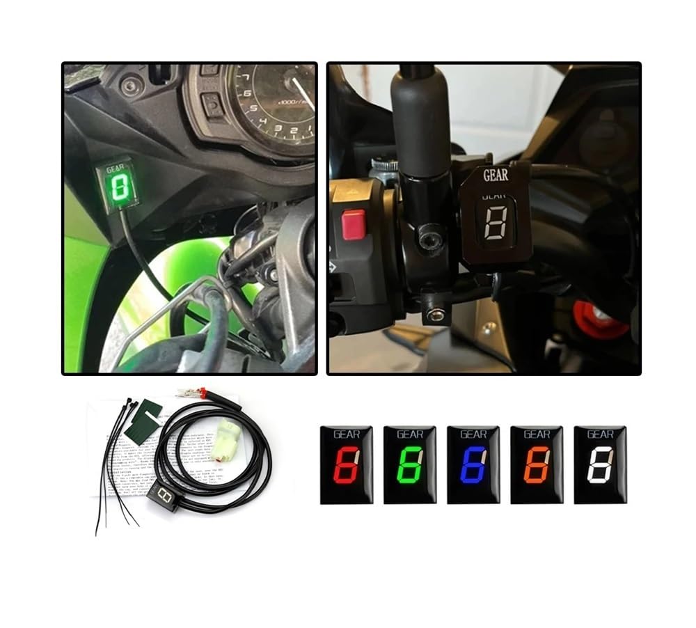 micaページ Amazon.com: 6 Speed Gear Indicator for Ka&wasaki ZX-6R 636