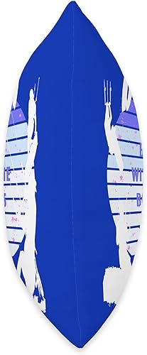 Miniatura 2 de Kitesurf Gifts and Surf Lover Tees by taiche Kitesurfers Be Up with The Boards Retro Style 12 Throw Pillow, 18x18, Multicolor