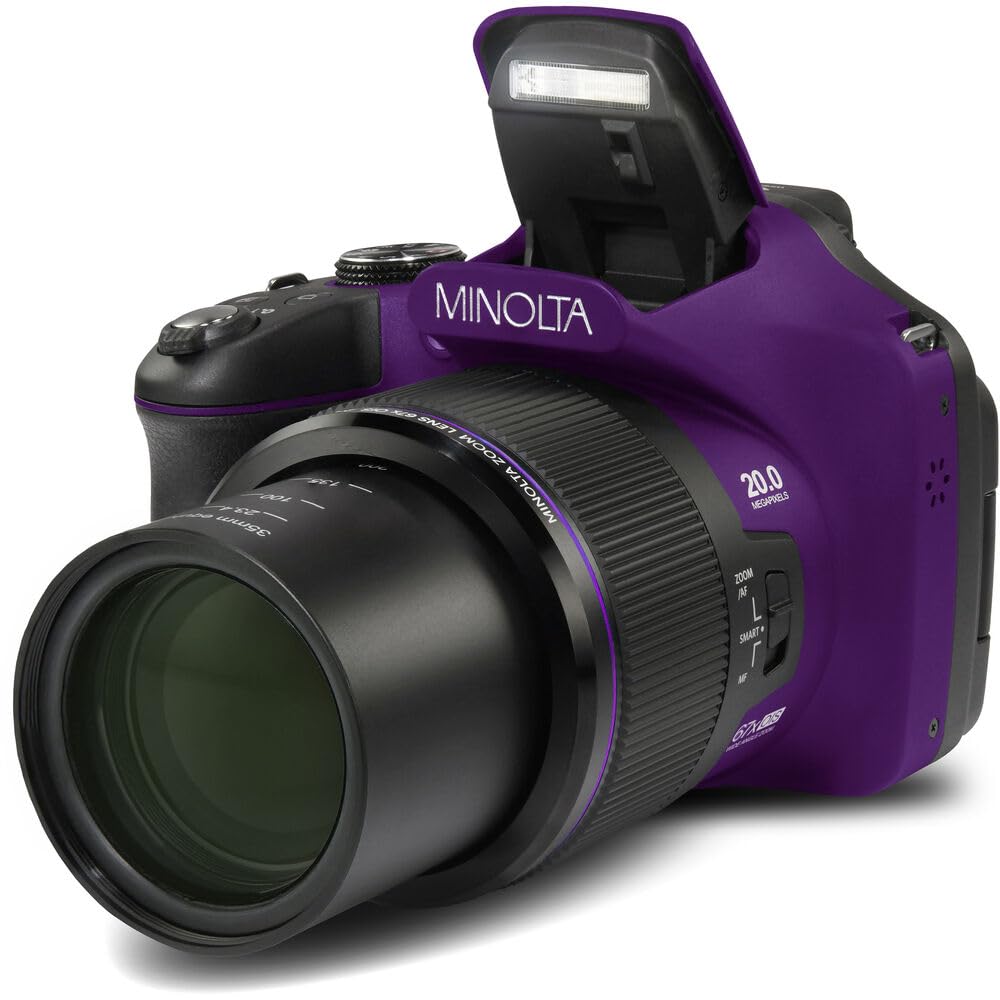 Amazon.com : MINOLTA MN67Z 20 MP / 1080P FHD Bridge Digital Camera
