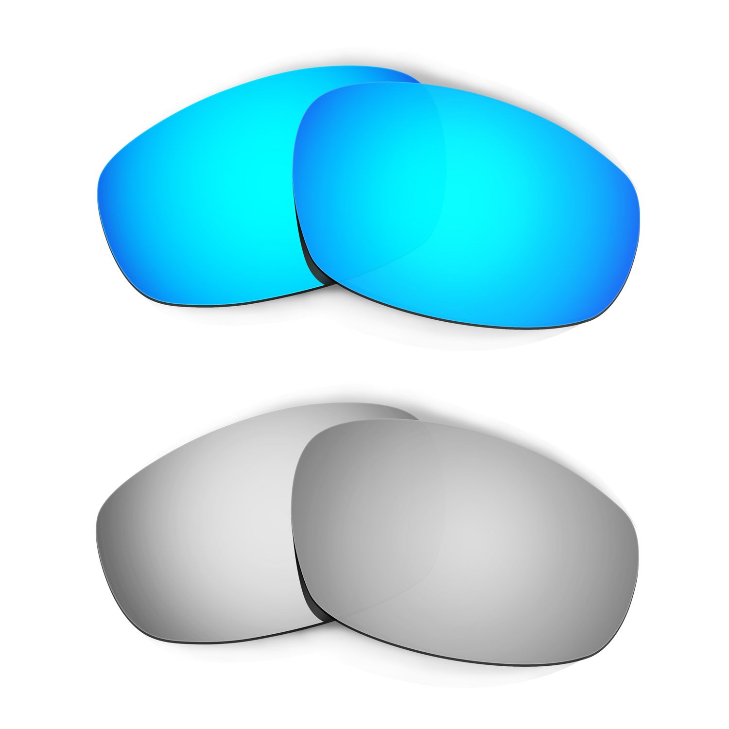 Lentes para Oakley Split Jacket repuesto ideal para ciclismo y running azul 8