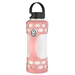 REUZBL Silicone Bottle Bumper with Patented Handle - Fits Hydro Flask 40 oz - Protective Bottle Boot Sleeve