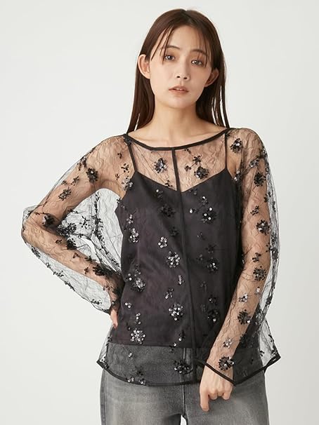 Amazon | [フレイ アイディー] バリエーションチュール2wayトップス