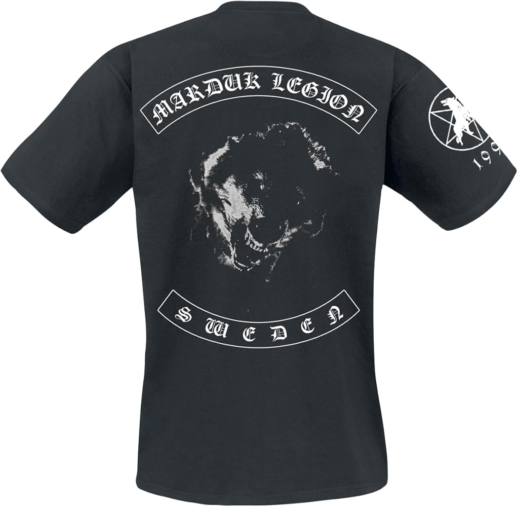 Marduk Shirt Amazon Marduk Serpent Sermon T-Shirt – Schwarz