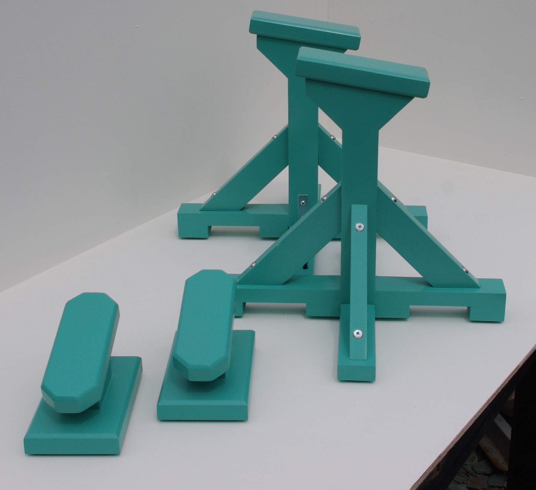 Sports & Outdoors Angled Gymnastic Pedestals and Yoga Handstand Blocks