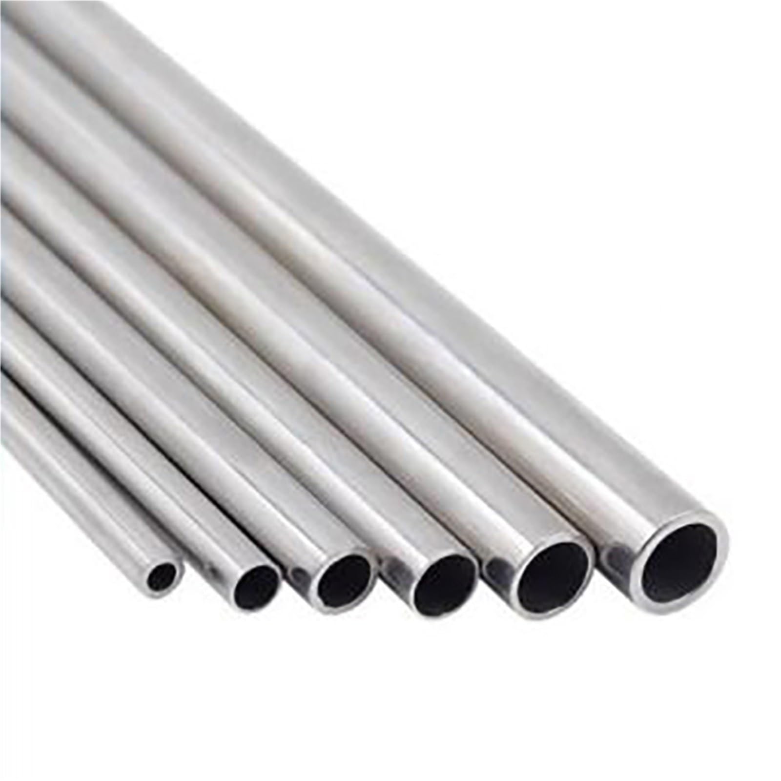 304 Stainless Steel Round Capillary Tube 5mm 6mm 7mm 8mm 9mm 10mm 11mm 12mm 13mm 14mm 15mm 16mm 17mm Length 100mm(7x0.5mm 1pc)