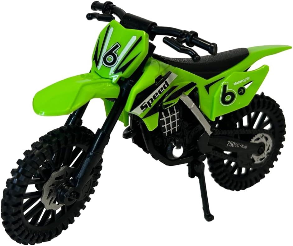 Generico 1:12 Scale Motorcycle Cross Model Motorcycles Toy Motocross Suspensions Working Dirt Bike for Children Off-Road Game Motorcycle Cross Model Assorted Colours