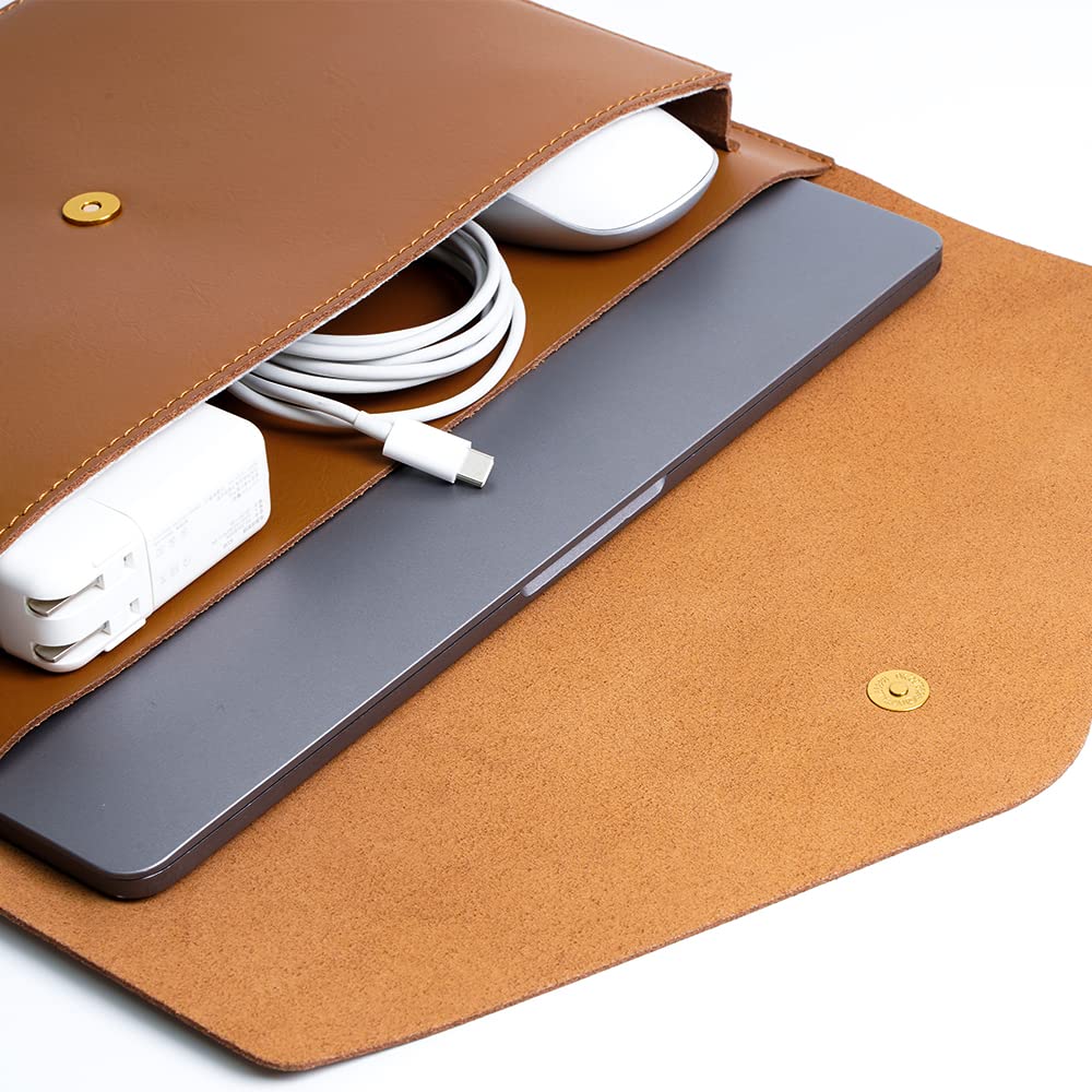 Funda de piel para portátil