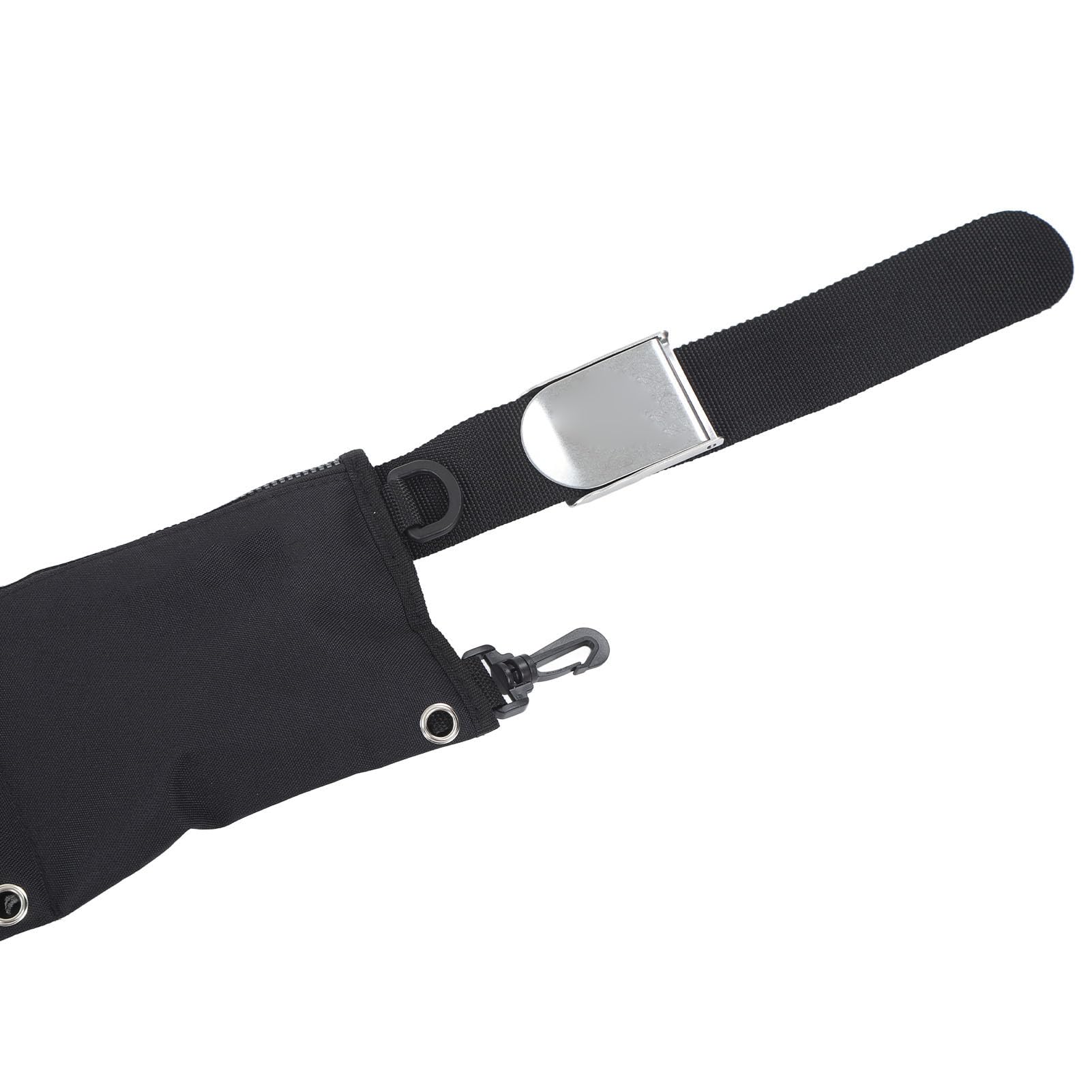 Tbest Ceinture de Poids de Plongée, Ceinture de Poids avec Poches, Ceinture à Fermeture éclair, Séchage Rapide, Nylon 600D Oxford, Ceinture de Taille pour la Plongée en Apnée S