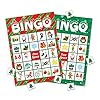 Omgouue christmas bingo game party supplies xmas gifts for kids 24 players  urban country home decor
