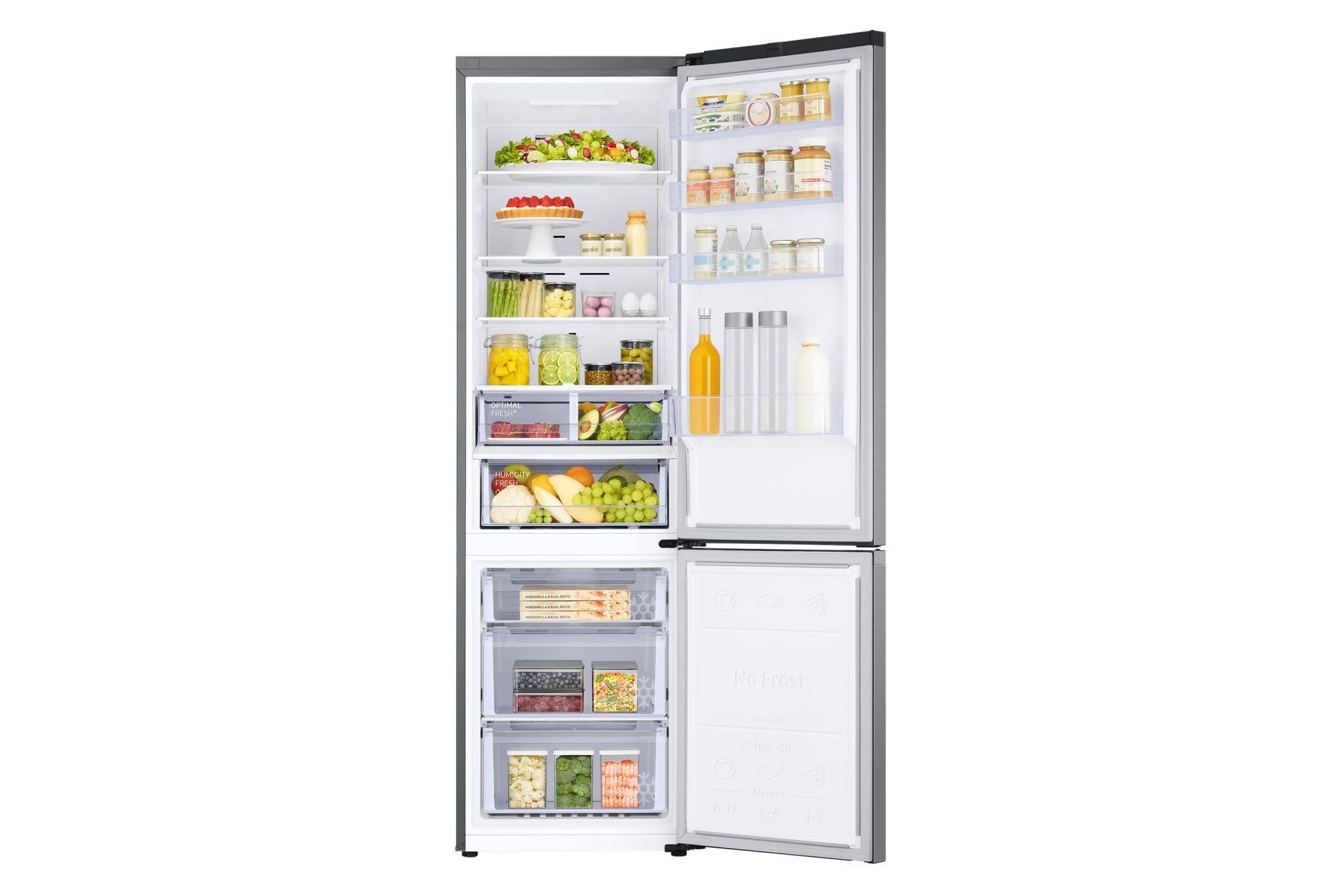 Samsung RB38T607BS9/EF 387L Gray Combined Refrigerator
