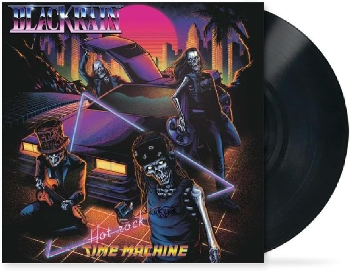Hot Rock Time Machine por Blackrain — capa do álbum